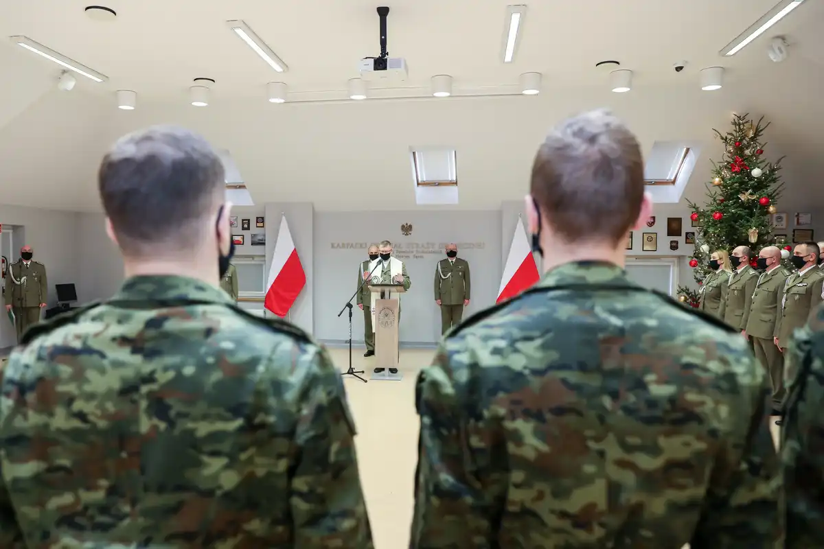 Nowi funkcjonariusze KaOSG złożyli ślubowanie
