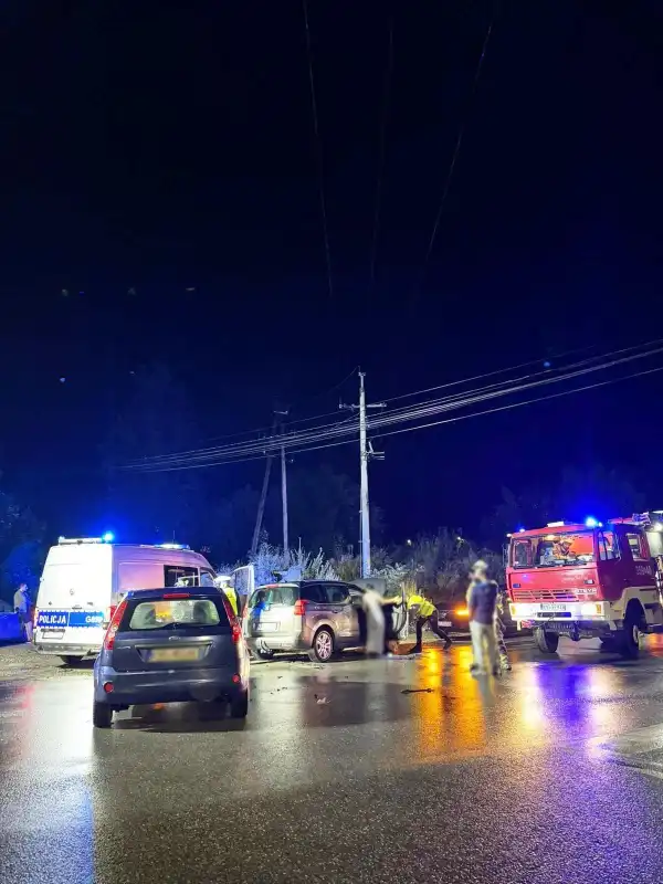 Kolizja w Kamionce Wielkiej