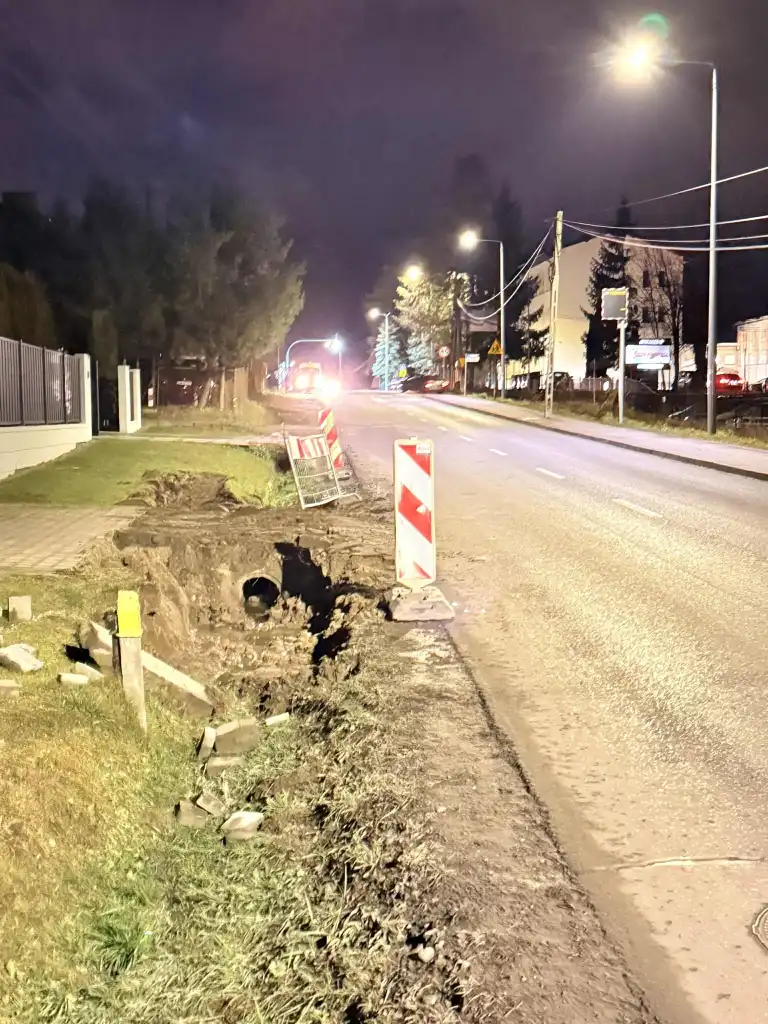 Bezpieczniej na osiedlu Poręba Mała. Rozpoczęły się prace przy budowie ronda