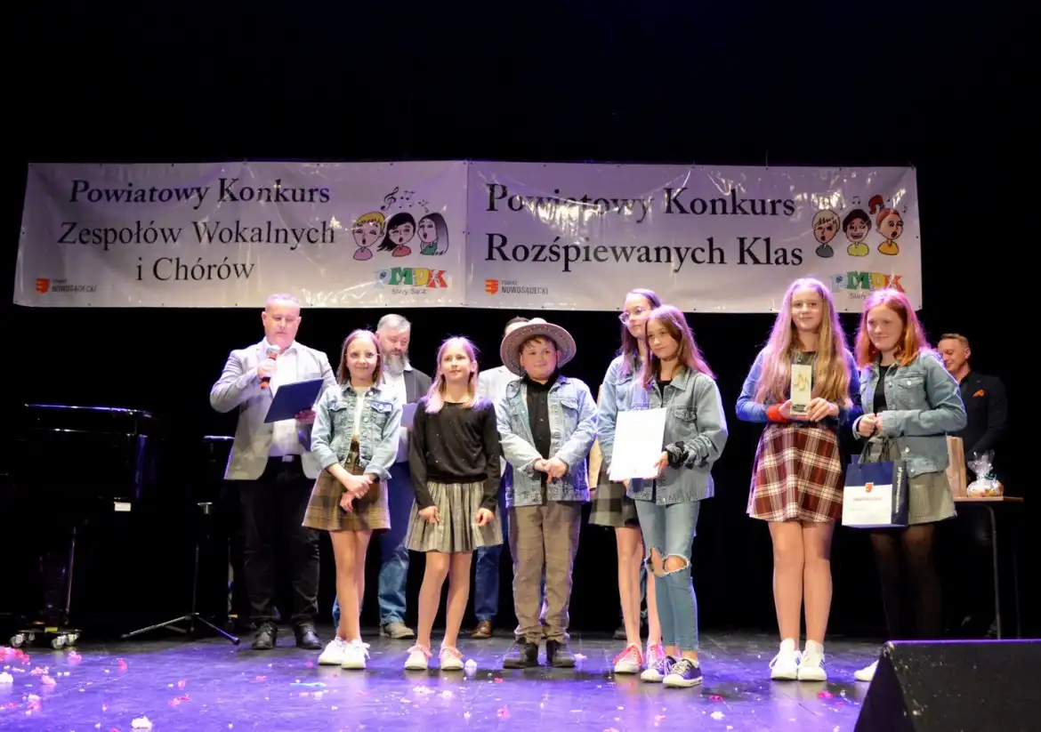 Stary Sącz: XXI Powiatowy Konkurs Zespołów Wokalnych i Chórów