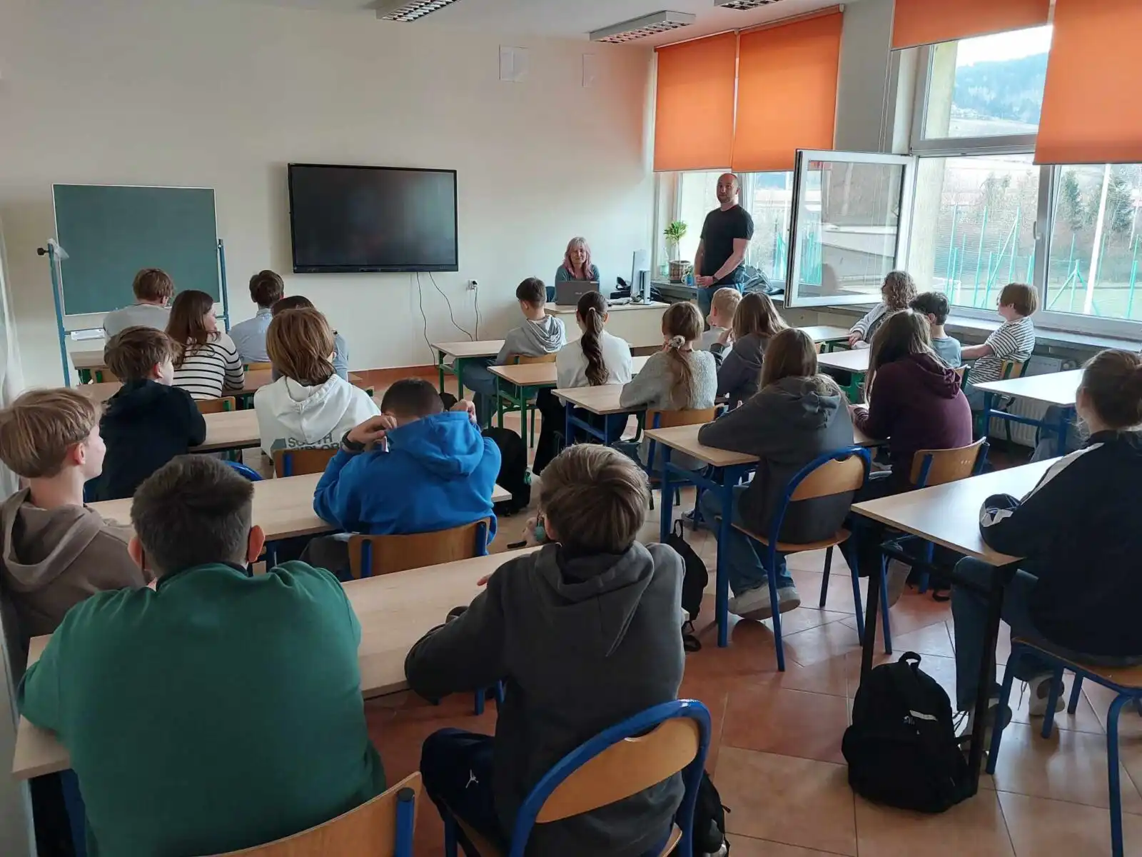 Uczniowie Zespołu Szkolno-Przedszkolnego nr 4 w Limanowej w projekcie Erasmus+