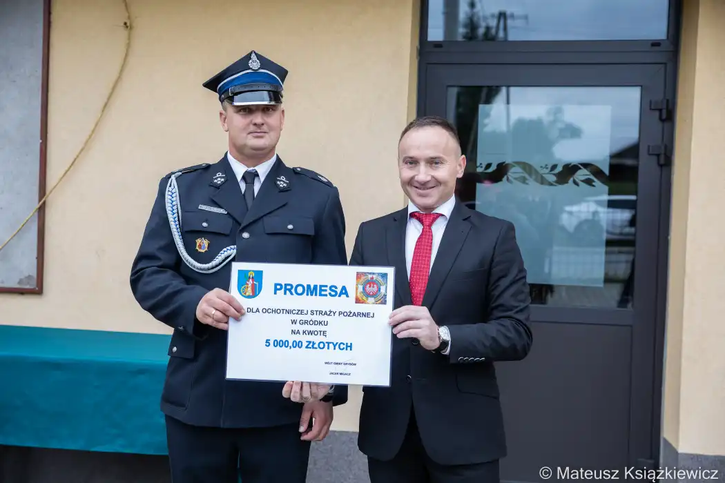 OSP w Gródku świętuje Jubileuszu 75 - lecia istnienia jednostki