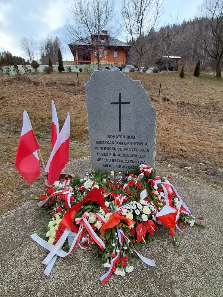 76. rocznica Pacyfikacji Wioski Barnowiec. Pamięć o bohaterach i tragicznych wydarzeniach