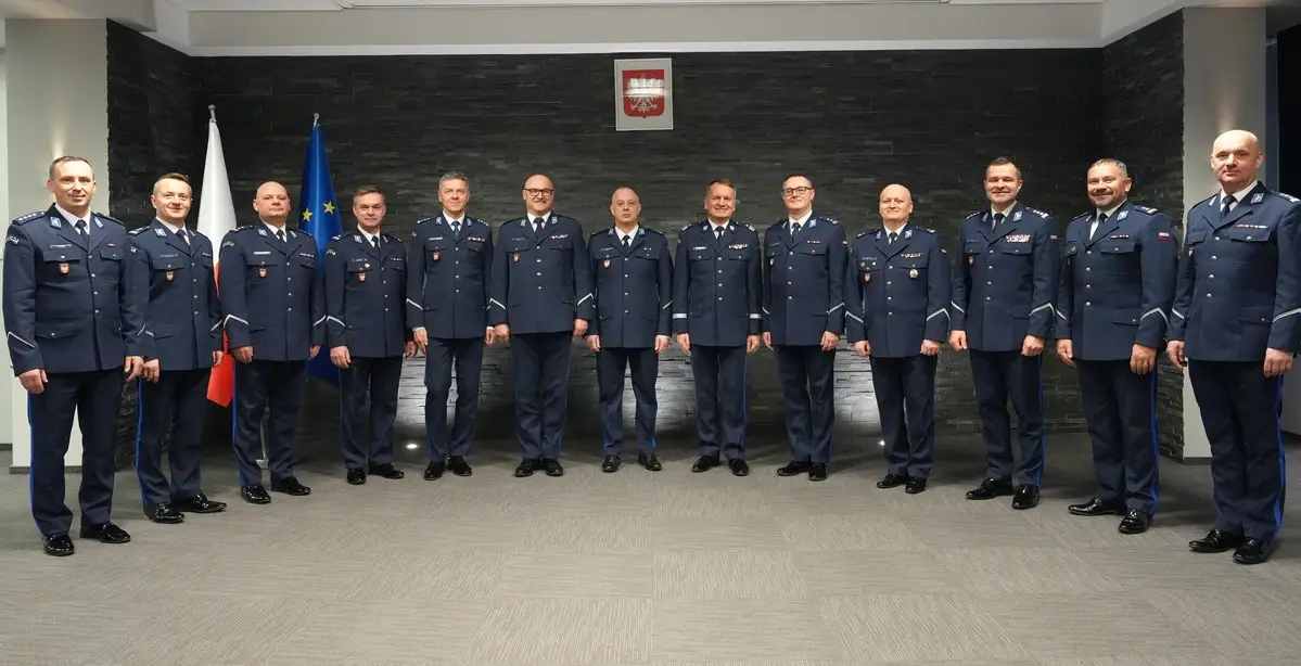 Nowi I Zastępcy Komendantów w małopolskich komendach powiatowych