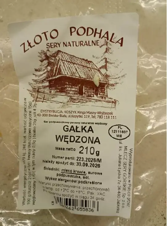 GIS ostrzega przed serem z Jabłonki. Wykryto bakterię Listeria monocytogenes