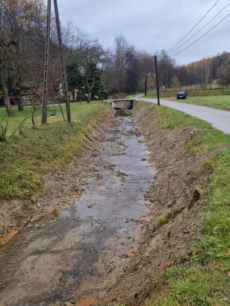Trwają prace nad regulacją potoku Roztoczanka