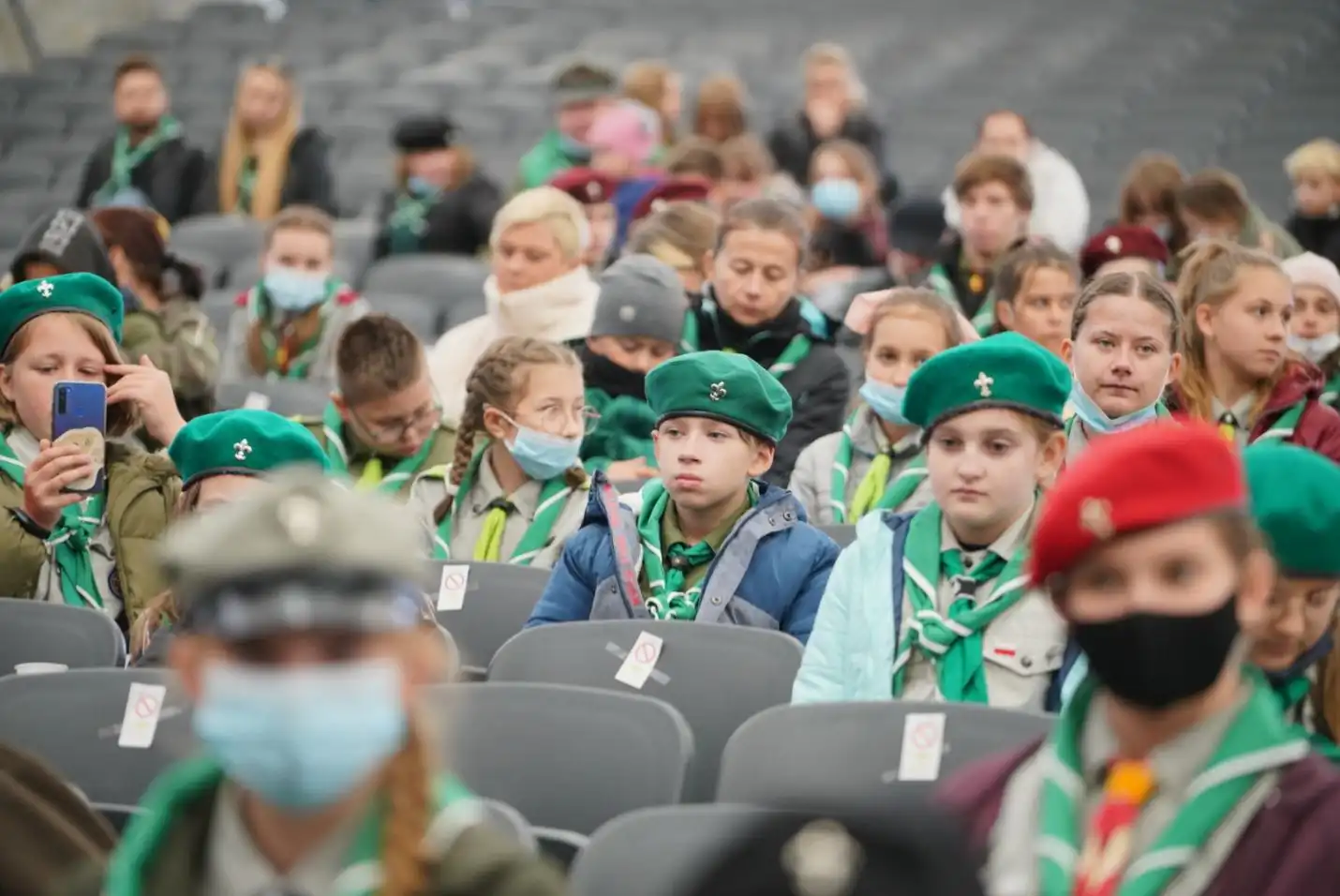 Sądeccy harcerze odznaczeni Medalem Polonia Minor