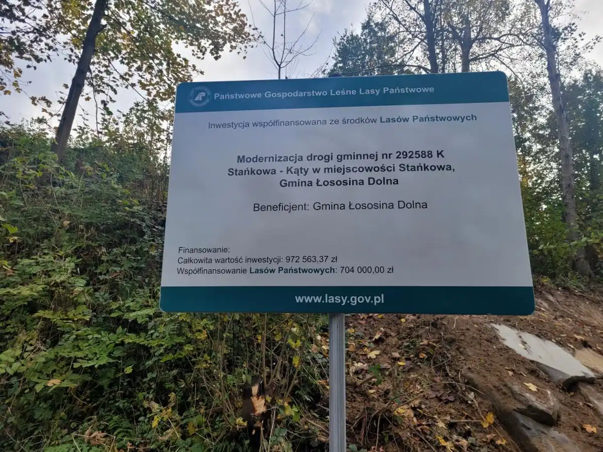 Zakończyła się modernizacja drogi gminnej w sołectwie Stańkowa