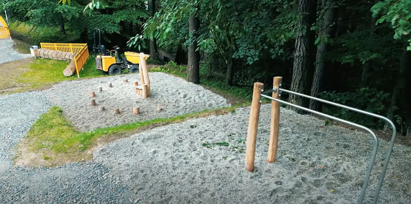 Pierwszy etap modernizacji Parku Węgielnik zakończony. Nowe atrakcje są już gotowe