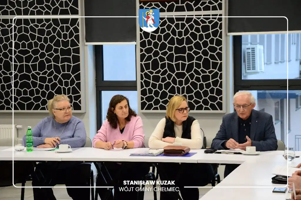 Spotkanie Gminnej Rady Seniorów w Chełmcu. Plany na przyszłość
