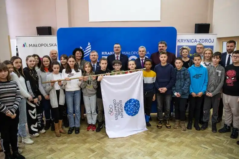Symbol Igrzysk Europejskich już w Krynicy-Zdroju