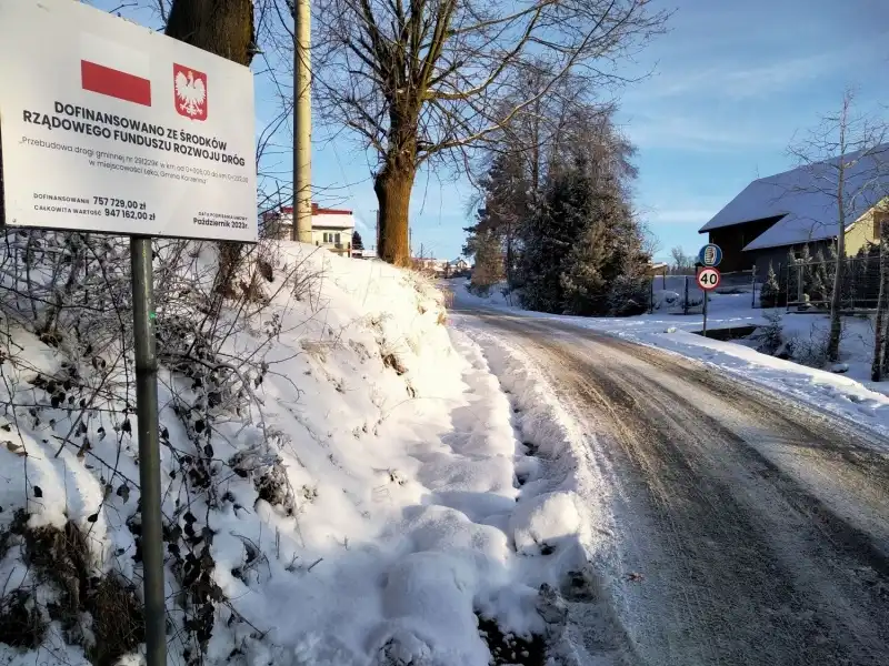 Poprawi się bezpieczeństwo przy drodze w Łęce