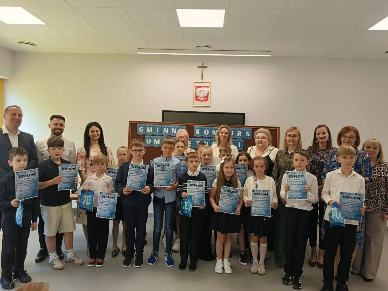 Matematyczne talenty z gminy Łososina Dolna nagrodzone