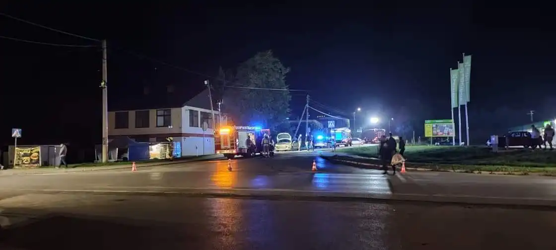 Wypadek w Bieczu. Dziecko trafiło do szpitala