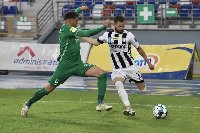Drużyna Sandecji przegrywa w meczu z Radomiakiem