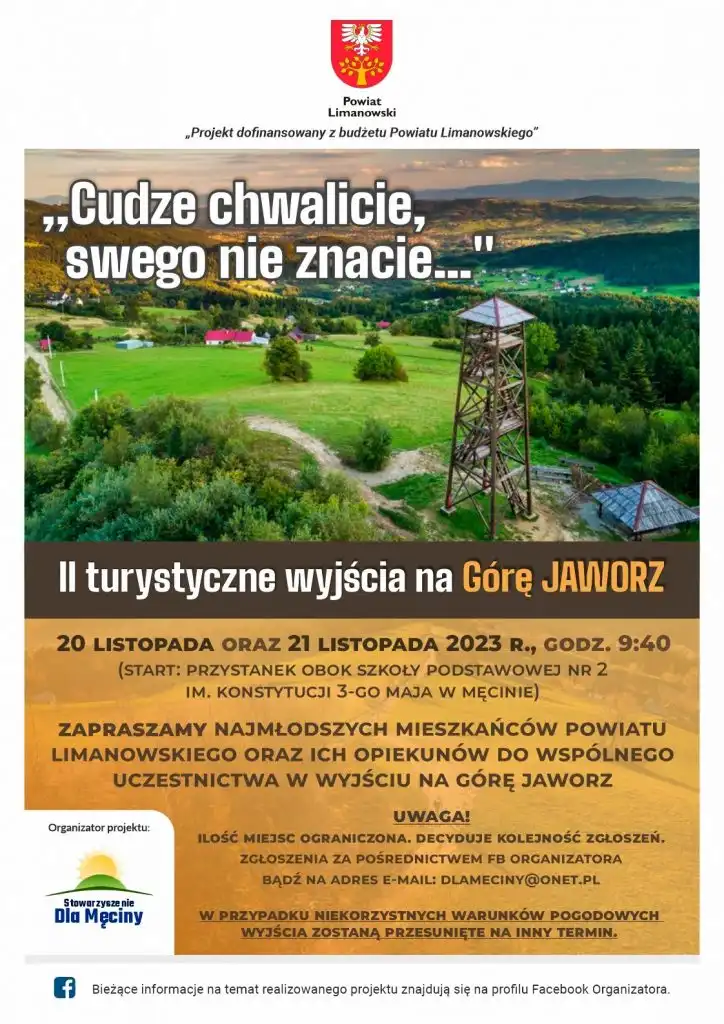 Dwa turystyczne wyjścia  na Górę Jaworz
