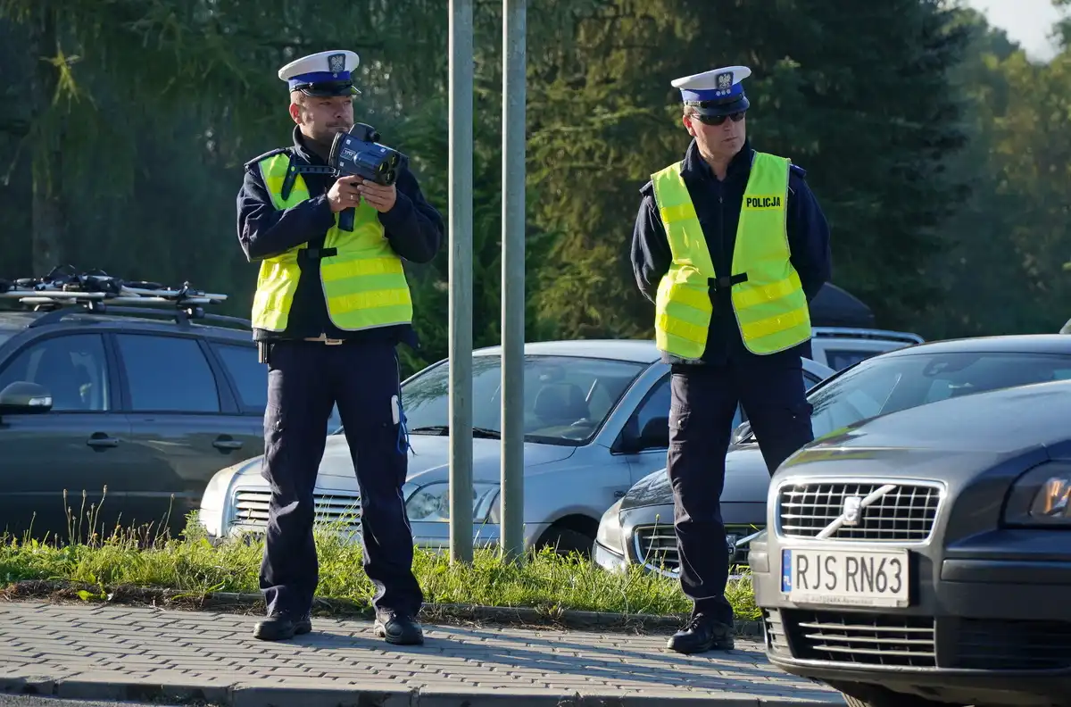 Bezpieczna droga do szkoły z gorlickimi policjantami