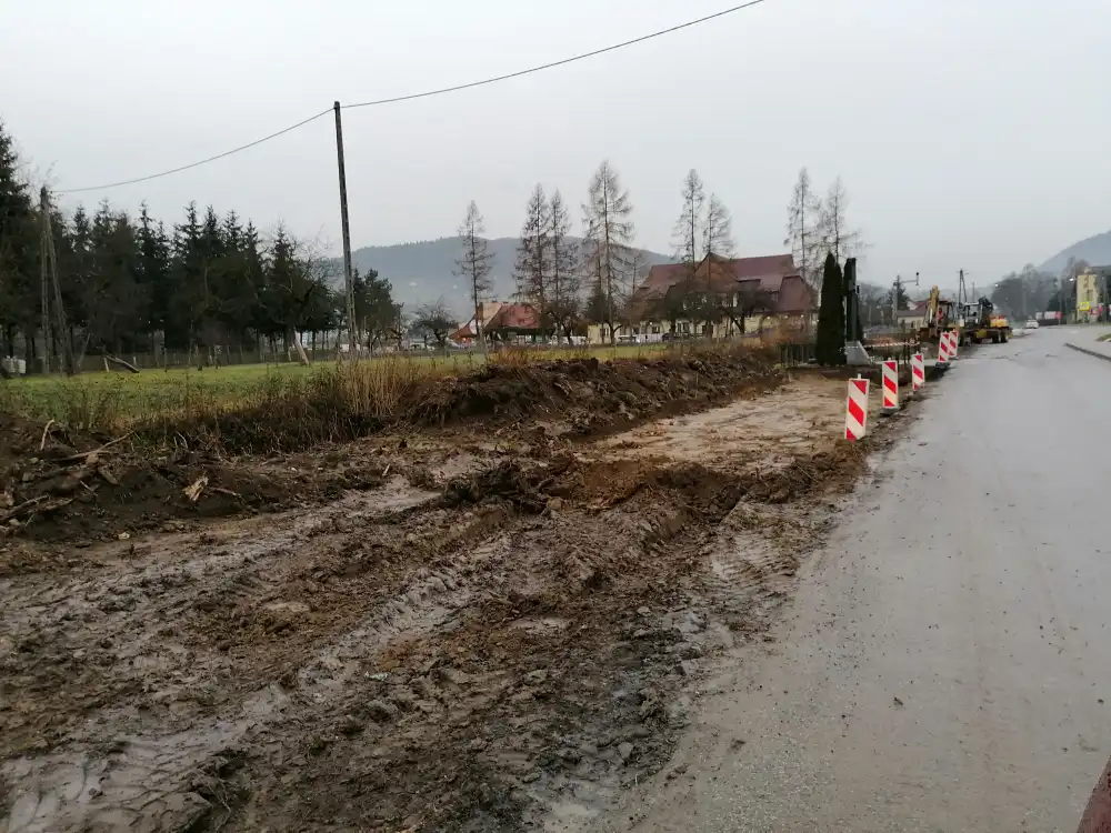 Tęgoborze: Droga gminna po remoncie