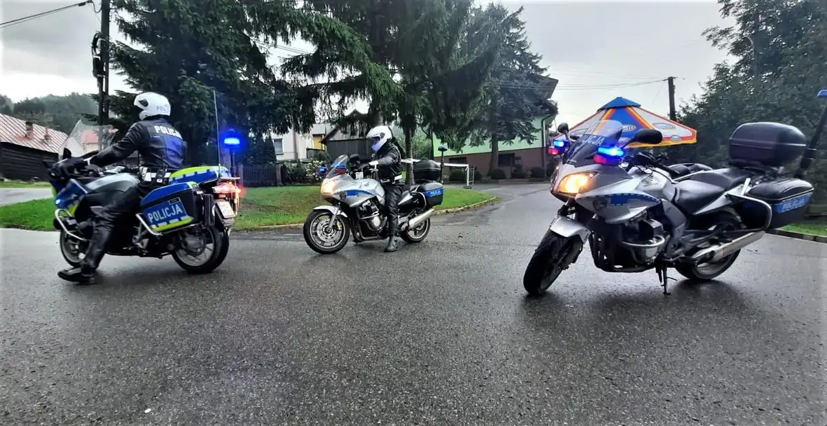 Sądeccy policjanci zabezpieczali 13. Festiwal Biegowy