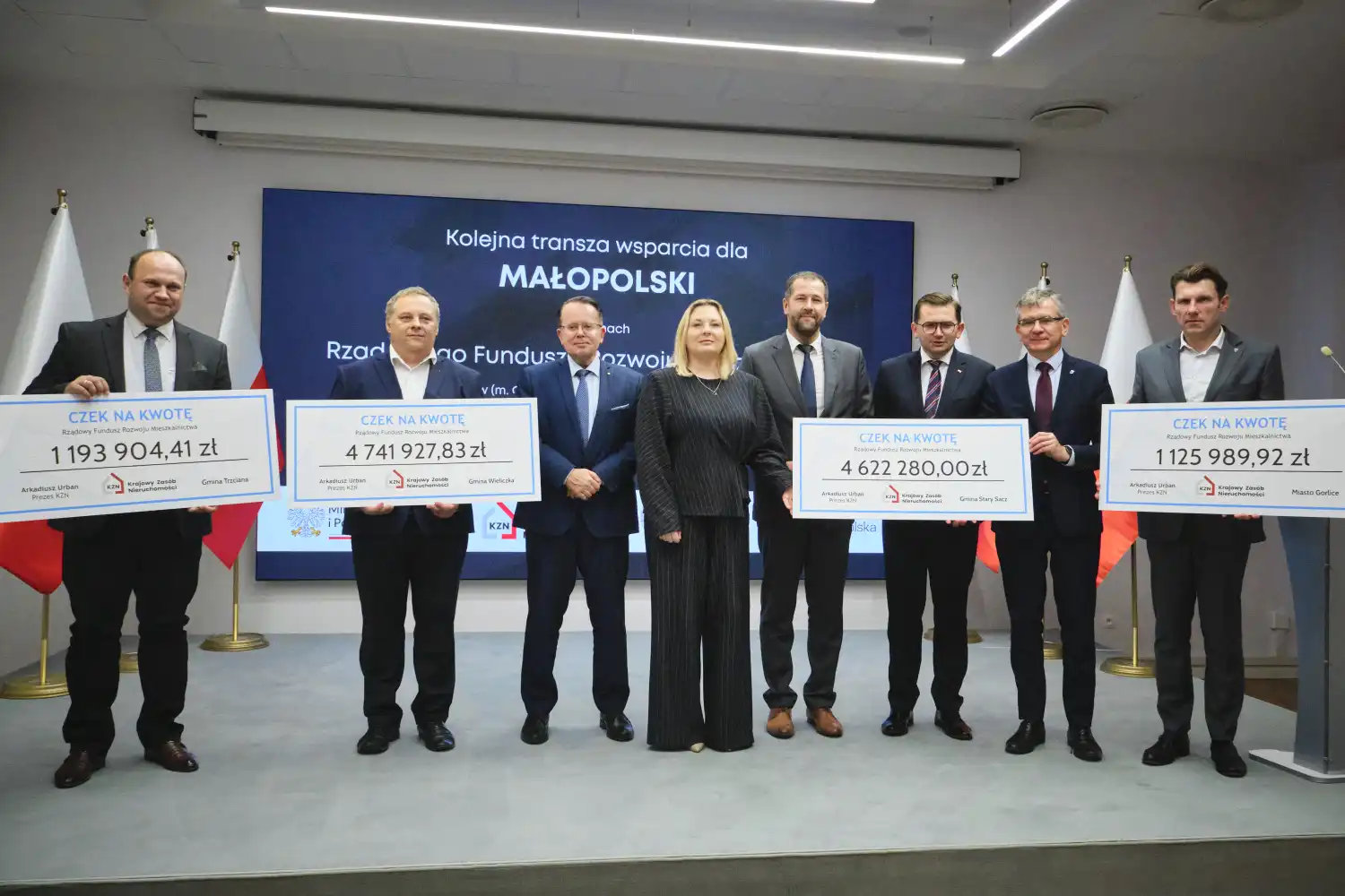 Miasto Gorlice oraz Gmina Stary Sącz z dofinansowaniem z Rządowego Funduszu Rozwoju Mieszkalnictwa