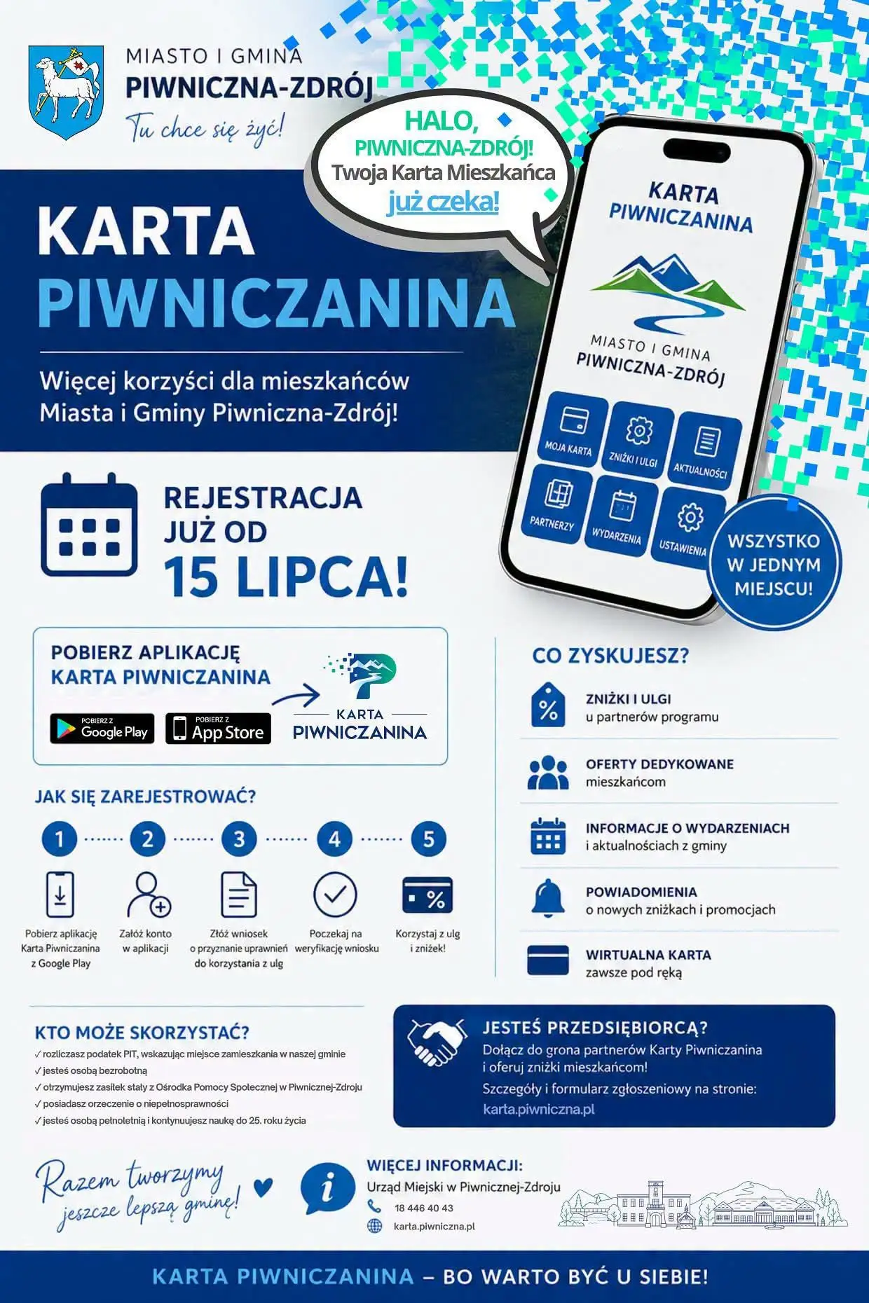 Rusza Karta Piwniczanina. Na początek 10 procent taniej na baseny