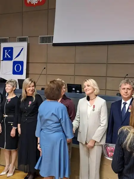 Uczy z sercem i pasją. Dorota Węgielska nagrodzona medalem Komisji Edukacji Narodowej