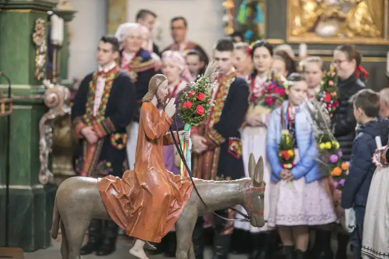 Niedziela Palmowa w Sądeckim Parku Etnograficznym
