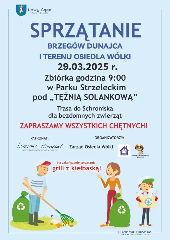 Wielkie sprzątanie brzegów Dunajca. Dołącz do akcji