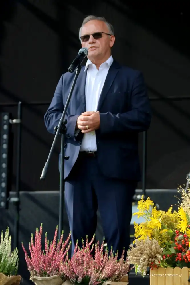 Uroczystość dożynkowa gminy Grybów w Sądeckim Bartniku
