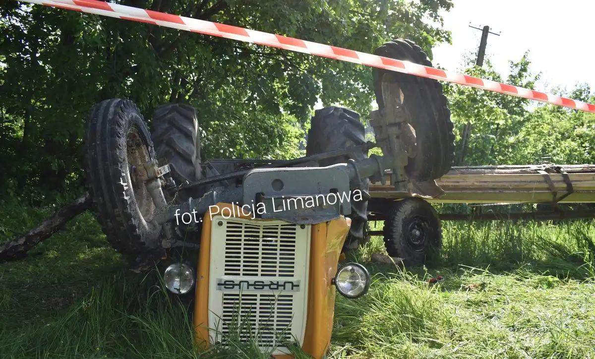 Tragiczny wypadek w miejscowości Pasierbiec. Nie żyje 65-latek