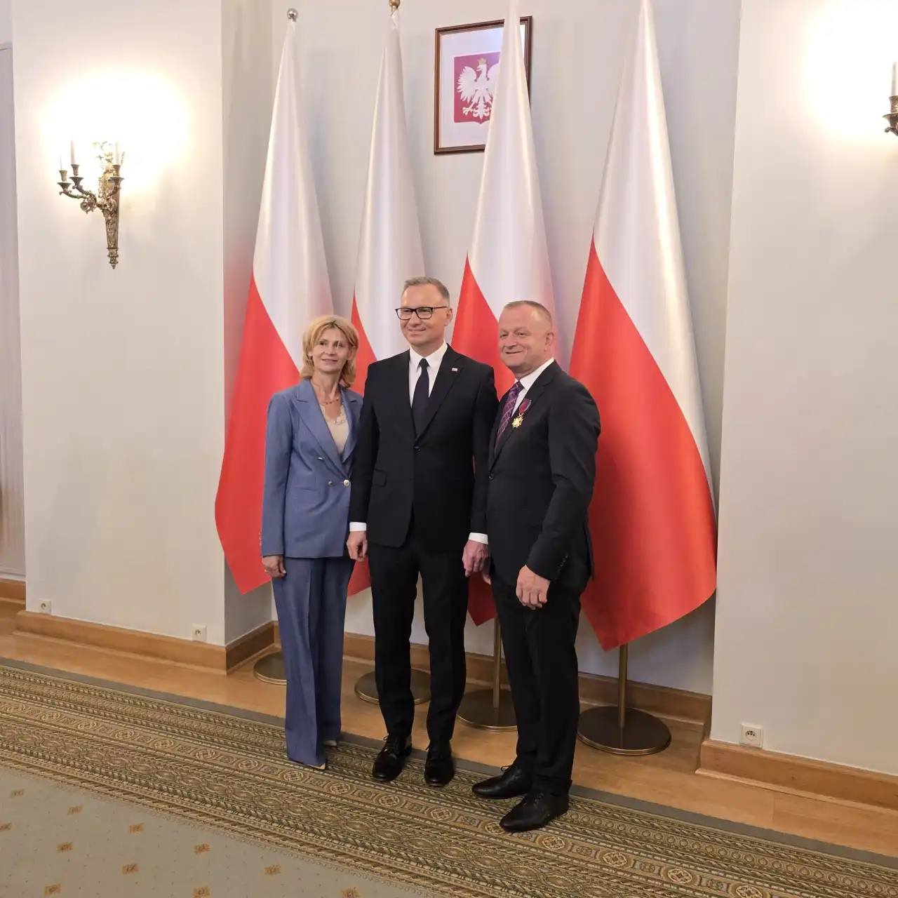 Wójt gminy Korzenna z prestiżowym odznaczeniem od Prezydenta RP