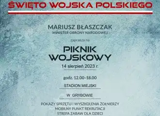 14 sierpnia Wojskowy piknik w Grybowie