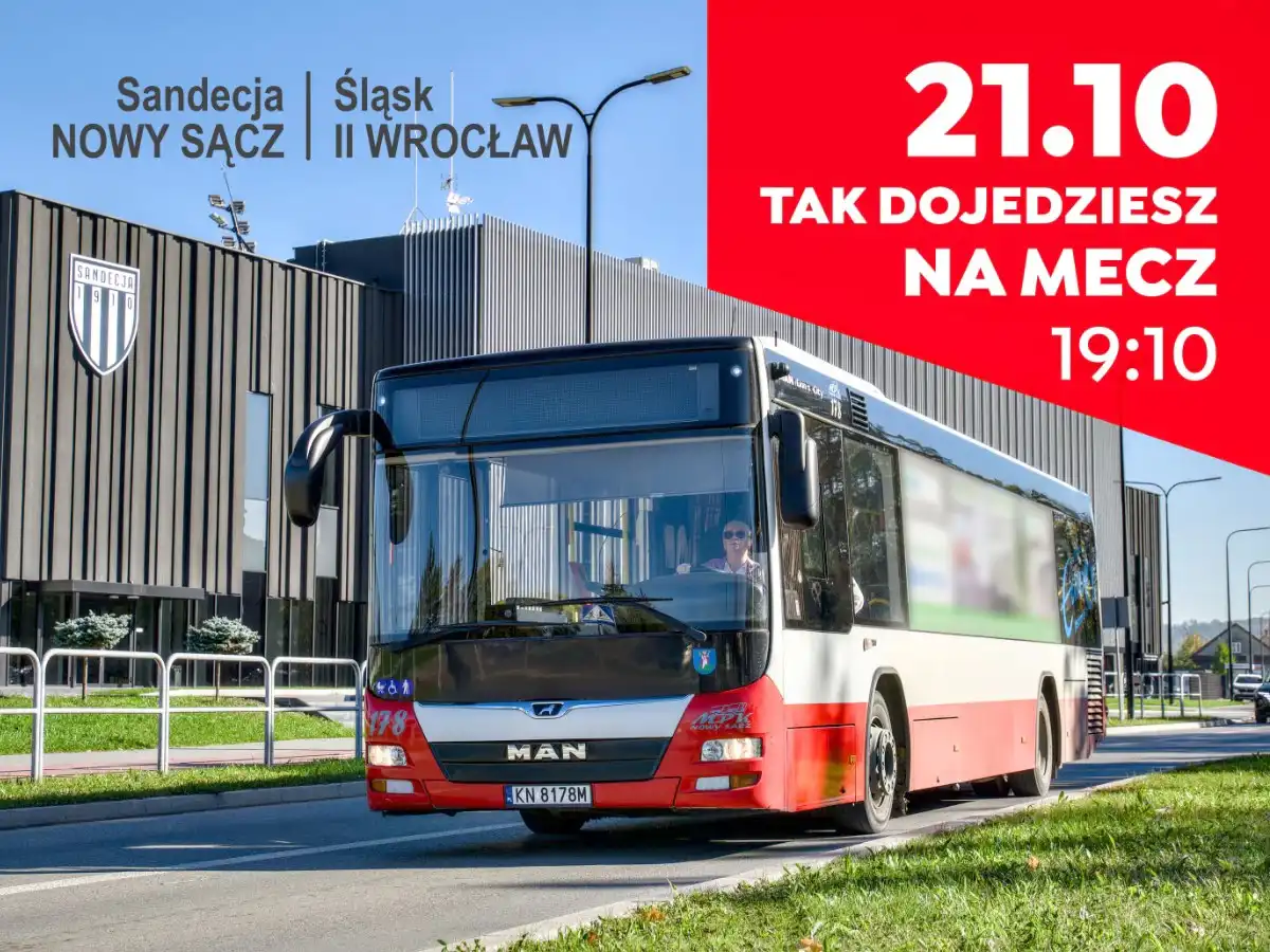 Jak dojechać na stadion w dniu meczu? MPK podaje szczegóły