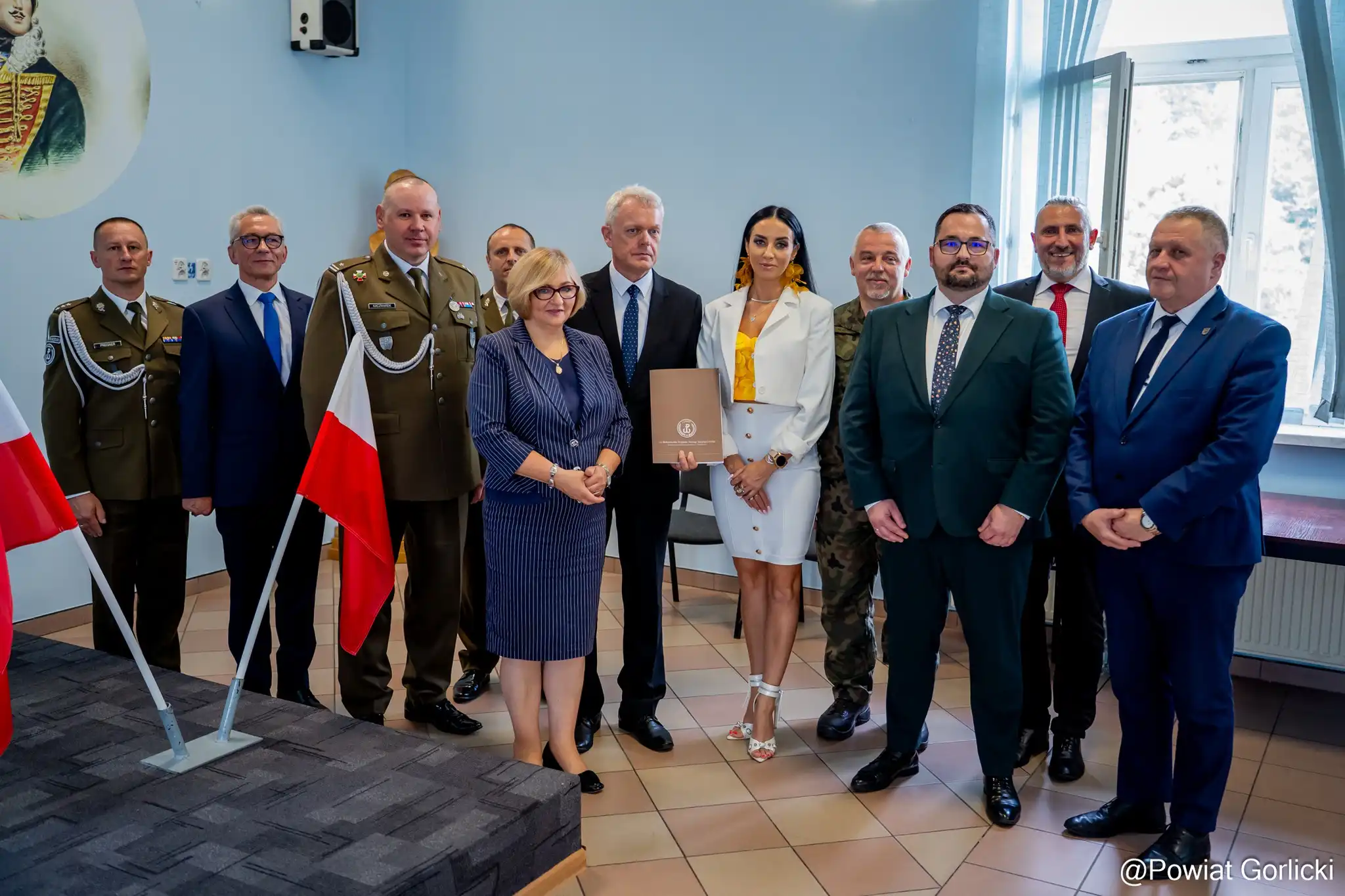 Pierwszy oddział wojskowy w powiecie gorlickim. Szkoła z planem na wirtualną strzelnicę