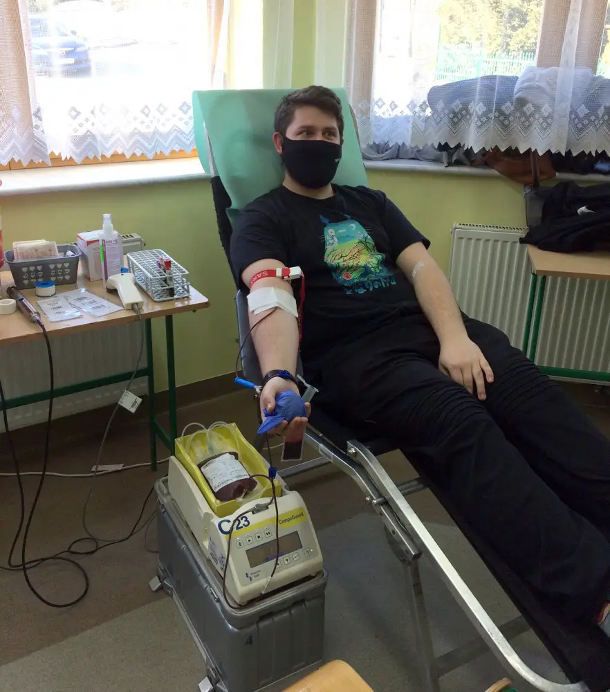 W Zespole Szkół w Łącku odbyła się akcja poboru krwi. Dawcy oddali ponad 13 litrów krwi