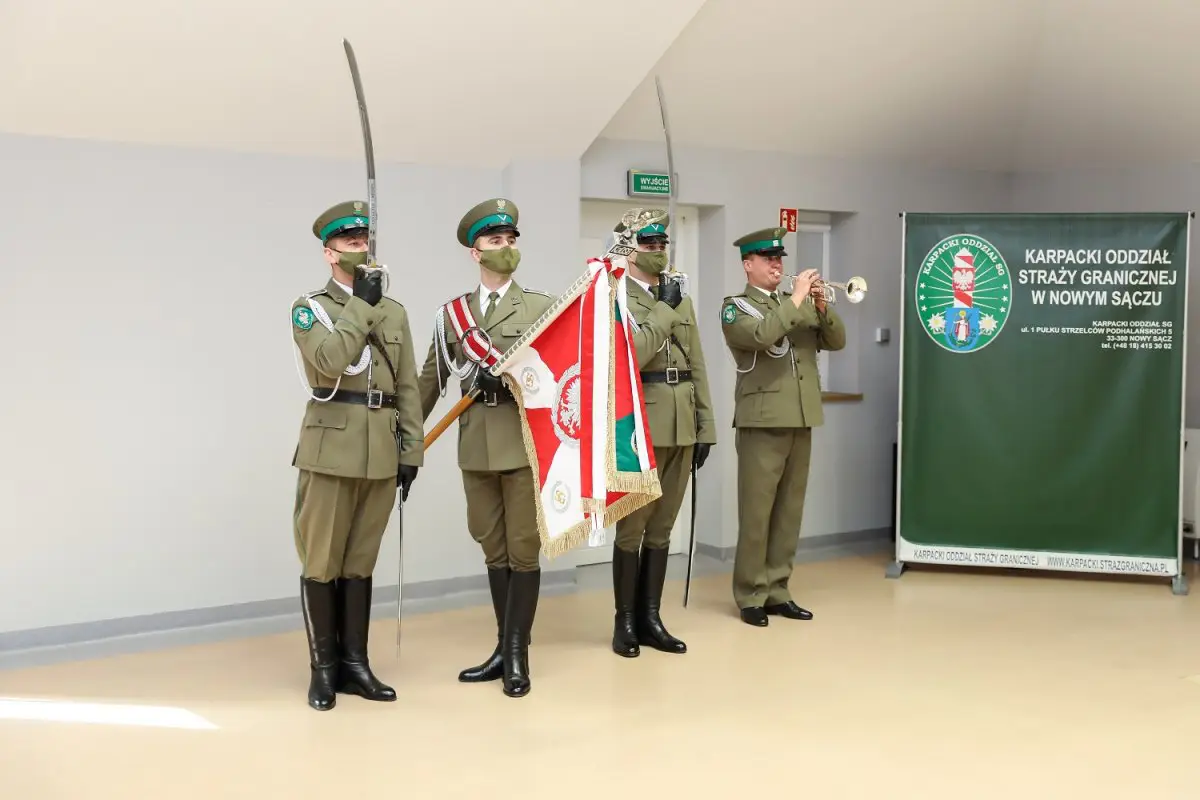 W lutym 6 funkcjonariuszy KaOSG pożegnało się z mundurem, w tym Ppłk SG Marcin Wojtyga