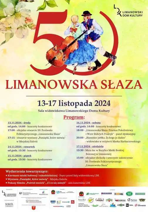 Jubileuszowa edycja „Limanowskiej Słazy”. Święto kultury ludowej w regionie