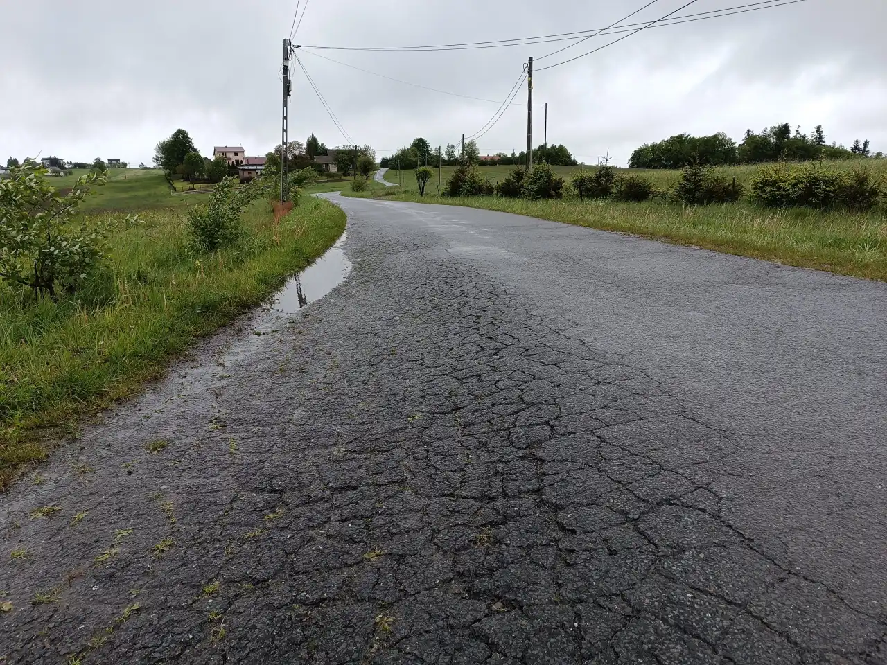Nowa droga przez Mogilno i Posadową Mogilską coraz bliżej