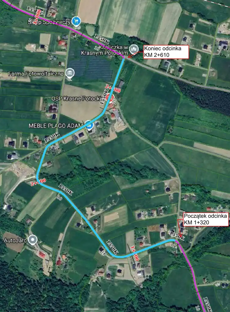 Nowy chodnik w Krasnem Potockiem. Ruszył przetarg na projekt