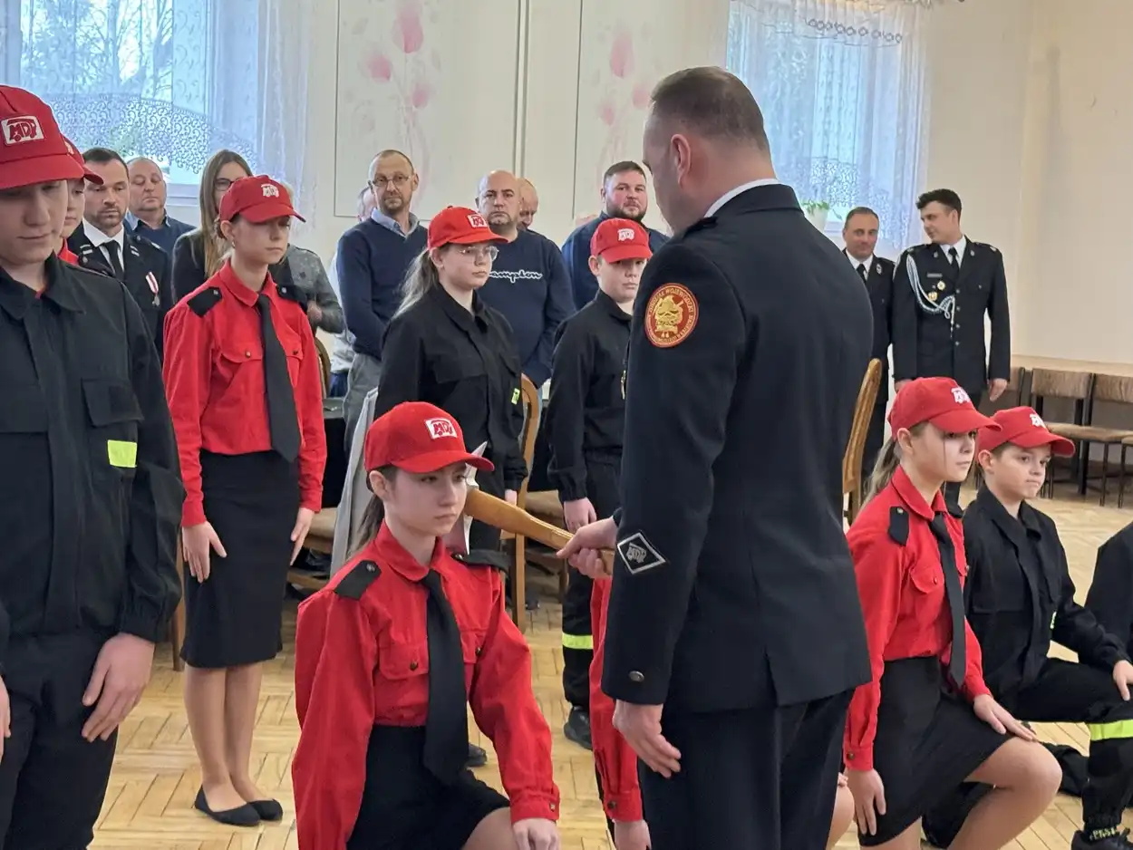 Młodzieżowa Drużyna Pożarnicza w Kobylance. Nowy rozdział w historii OSP