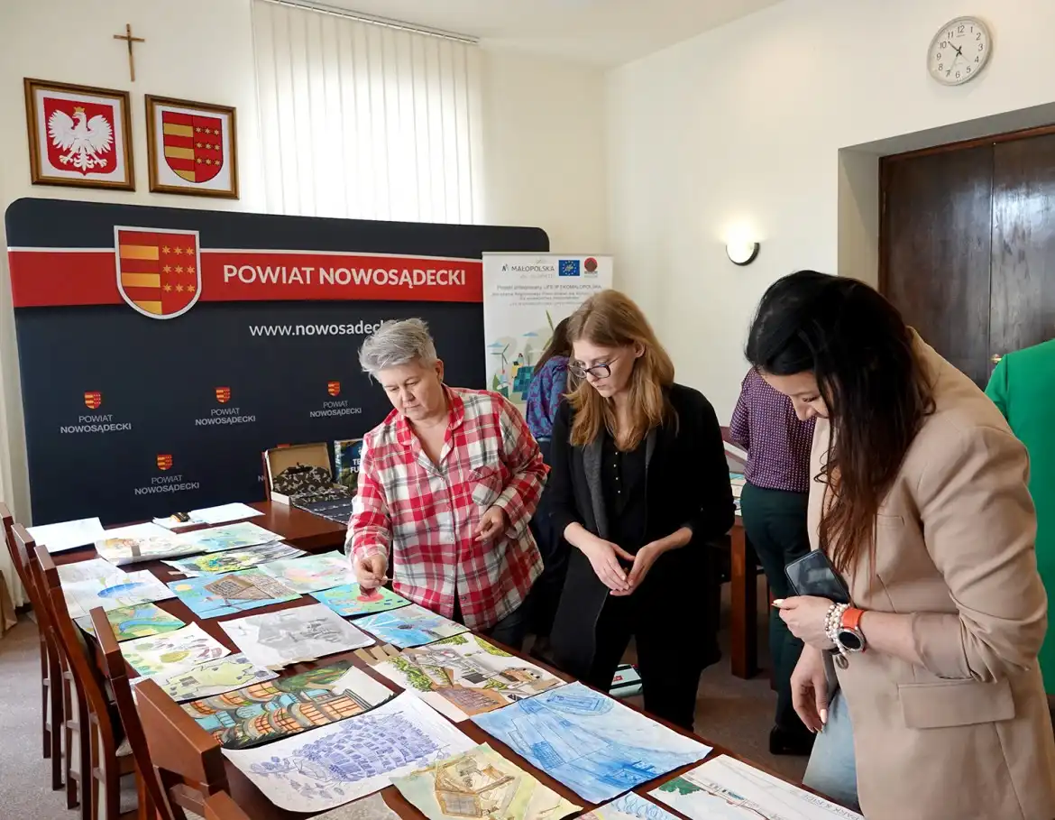 Powiatowy ekologiczny konkurs plastyczny „Powiat Nowosądecki – moja EKOwizja” rozstrzygnięty. Znamy zwycięzców
