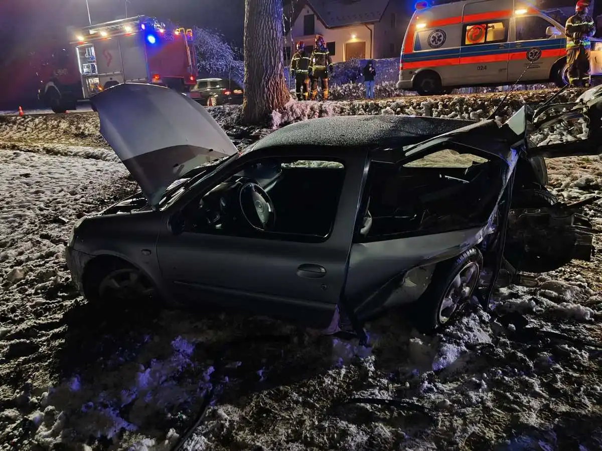 Tragiczne skutki braku rozwagi. Niebezpieczne zdarzenia drogowe w powiecie limanowskim
