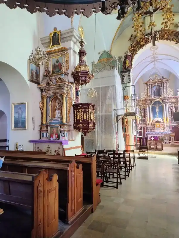 Kościół św. Elżbiety Węgierskiej w Starym Sączu odzyskuje blask