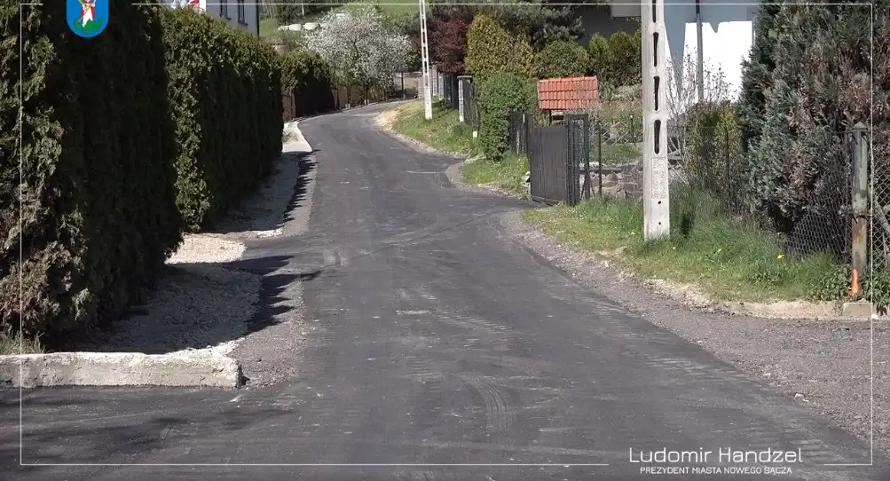 Zakończył się remont ul. Tęczowej w Nowym Sączu