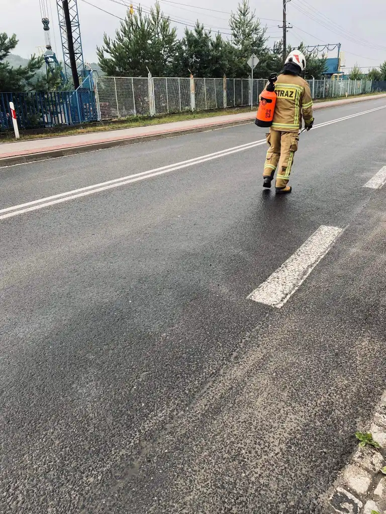 Seria interwencji strażackich w Grybowie