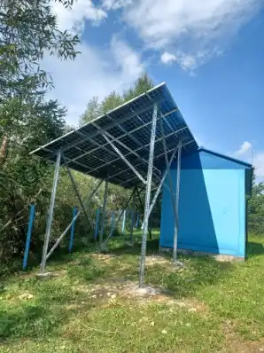 Limanowa: Trwa budowa instalacji fotowoltaicznych zasilających pompownie wody i przepompownie ścieków oraz budynki użyteczności publicznej
