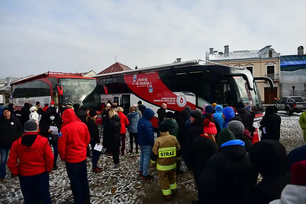 W Starym Sączu padł rekord w oddawaniu krwi i wystartowała kampania „Bądźmy Razem!”