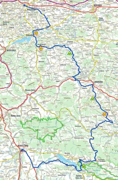 Uwaga! 3 i 4 czerwca utrudnienia w ruchu związane z 61. Małopolskim Wyścigiem Górskim