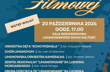 Muzyka filmowa w Limanowskim Domu Kultury. Wyjątkowy koncert już 20 października