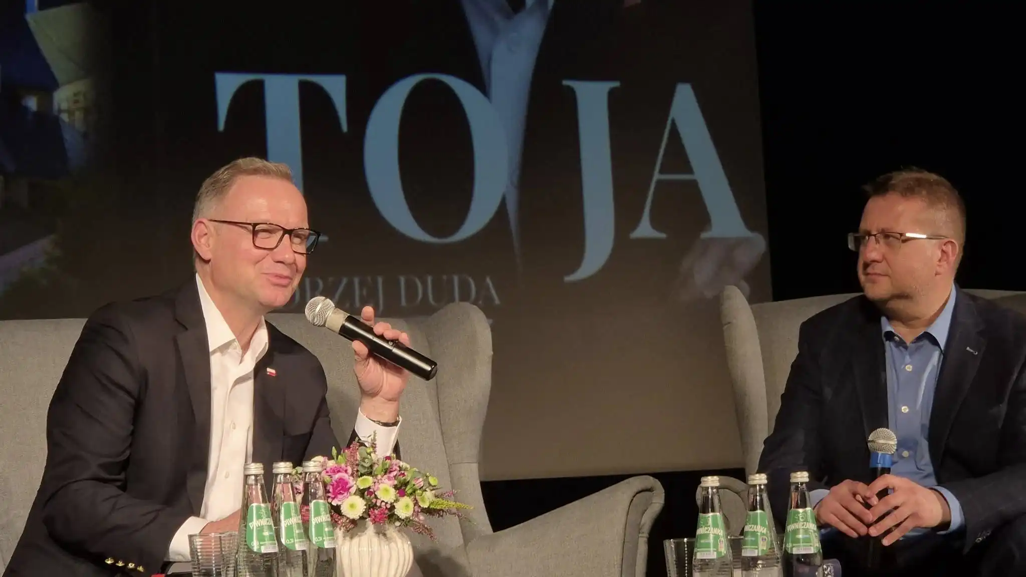Andrzej Duda w Starym Sączu. Szczere rozmowy o prezydenturze i życiu